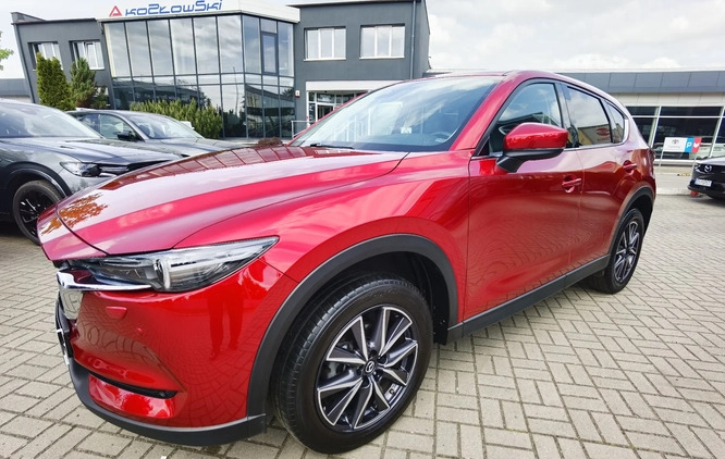 Mazda CX-5 cena 120900 przebieg: 71297, rok produkcji 2018 z Szczecin małe 121